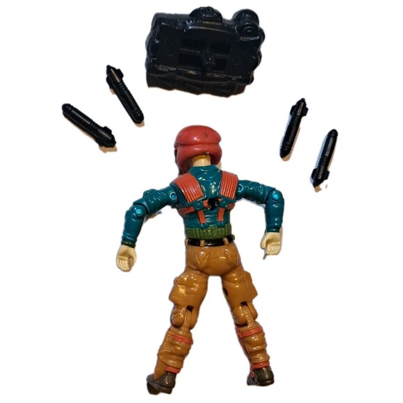 Vtg GI Joe Downtown 1989 3.75” Action Figure Hasbro ARAH Incomplete G.I. Joes - Picture 2 of 5